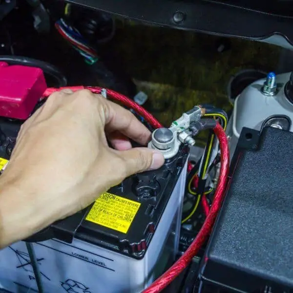 changing car battery